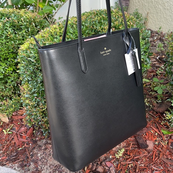KATE SPADE JANA TOTE BLACK - Picture 2 of 16
